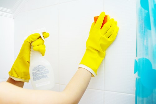 Risk assessment and PPE being used during carpet cleaning