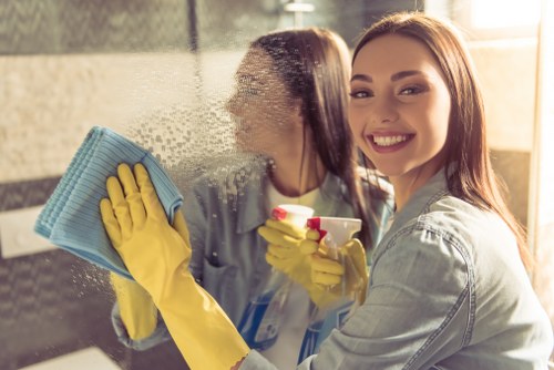 Waste sorting and recycling in a local carpet cleaning setting